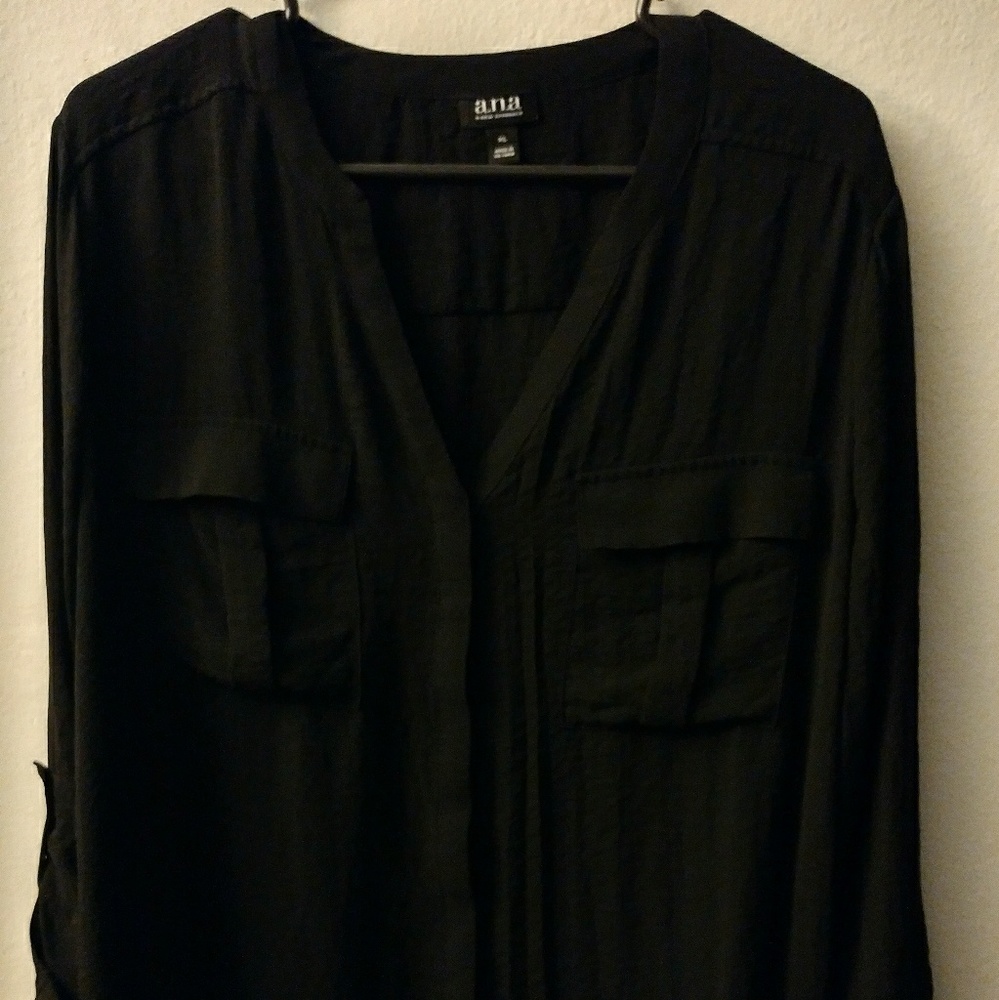 A.n.a. 3/4 length blouse